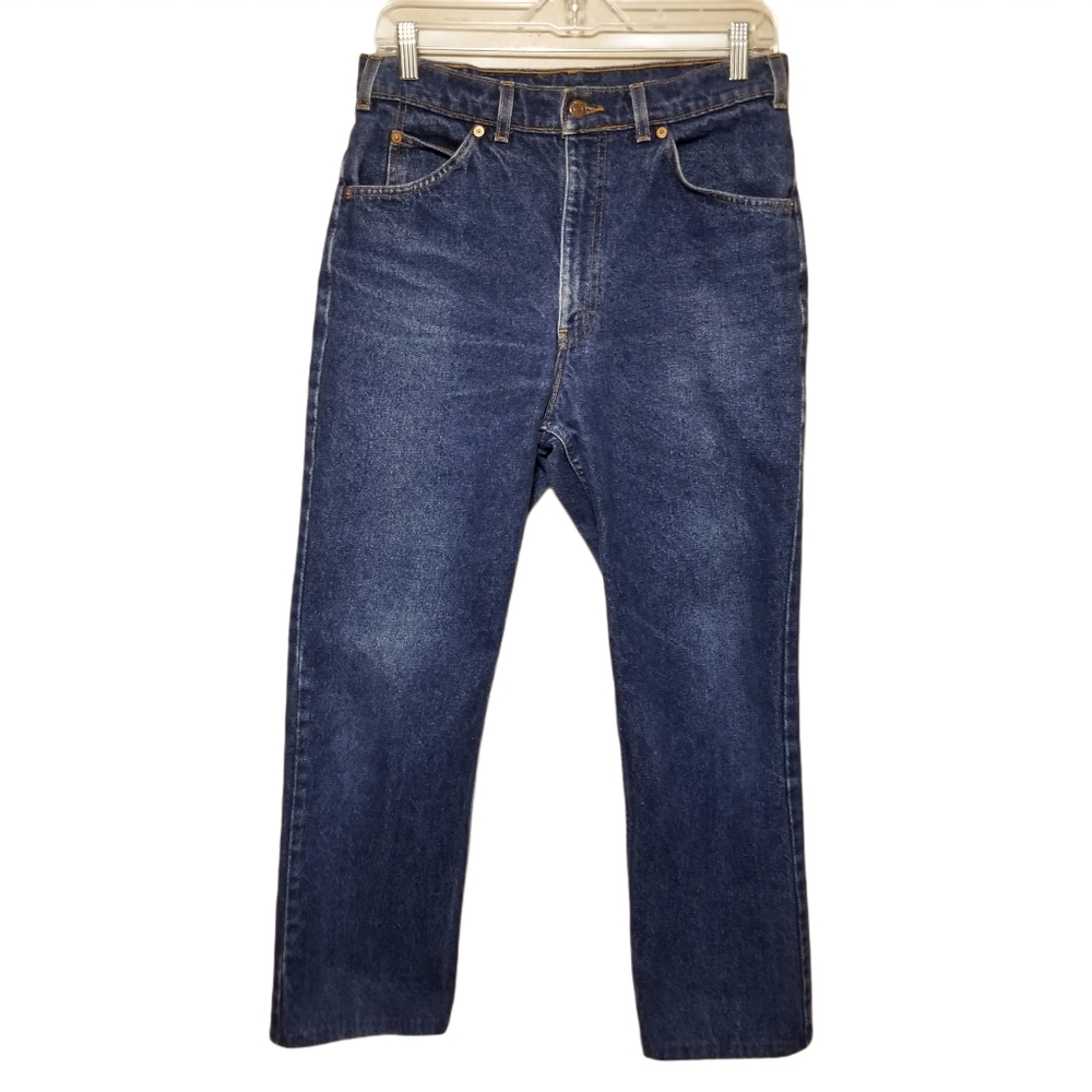 Vtg Levi's 619 Orange Tab High-Rise Straight Jeans